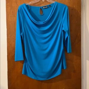 Women’s blue blouse
